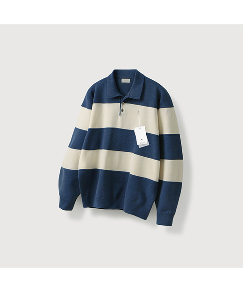 Bold Rugby Cara Knit_Navy
