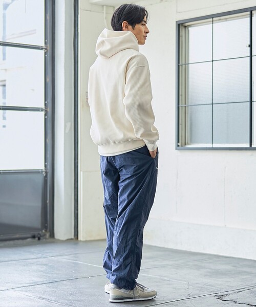 coen(コーエン)の「SOLOTEX(R)ヘビーワッフルパーカー(パーカー・メンズ・オフホワイト/ライトブルー/オリーブ/ブラック・XL/L/M/S)」の12枚目の写真