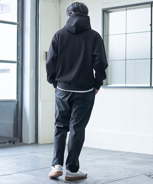 coen(コーエン)の「SOLOTEX(R)ヘビーワッフルパーカー(パーカー・メンズ・オフホワイト/ライトブルー/オリーブ/ブラック・XL/L/M/S)」の17枚目の写真