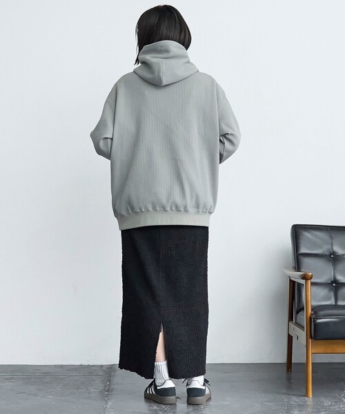 coen(コーエン)の「SOLOTEX(R)ヘビーワッフルパーカー(パーカー・メンズ・オフホワイト/ライトブルー/オリーブ/ブラック・XL/L/M/S)」の21枚目の写真