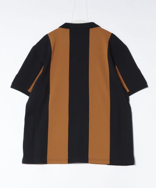 FRED PERRY（フレッドペリー）の「【FRED PERRY】MEYBA CUT AND SEW POLO SHIRT ゲームシャツ サッカー SM2160（ポロシャツ・メンズ・ネイビー/ブラック・S/M/L/XL）」の3枚目の写真