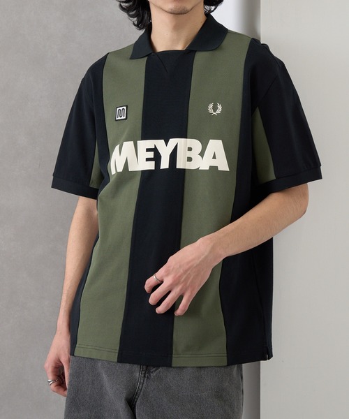 FRED PERRY MEYBA Cut and Sew Polo Shirt SM2160 — поло геймшарт