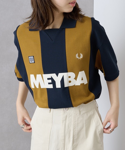 FRED PERRY（フレッドペリー）の「【FRED PERRY】MEYBA CUT AND SEW POLO SHIRT ゲームシャツ サッカー SM2160（ポロシャツ・メンズ・ネイビー/ブラック・S/M/L/XL）」の16枚目の写真