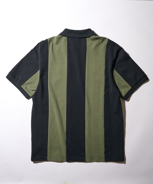 FRED PERRY（フレッドペリー）の「【FRED PERRY】MEYBA CUT AND SEW POLO SHIRT ゲームシャツ サッカー SM2160（ポロシャツ・メンズ・ネイビー/ブラック・S/M/L/XL）」の11枚目の写真