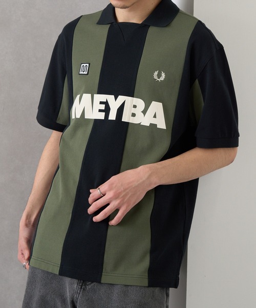 FRED PERRY（フレッドペリー）の「【FRED PERRY】MEYBA CUT AND SEW POLO SHIRT ゲームシャツ サッカー SM2160（ポロシャツ・メンズ・ネイビー/ブラック・S/M/L/XL）」の5枚目の写真