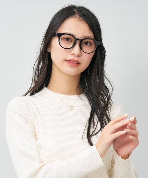 Zoff（ゾフ）の「ボストン型 メガネ｜大きめサイズ 軽量 TR素材 眼鏡 伊達メガネ 度付き(レンズ交換券付き) ユニセックス｜Zoff｜CLASSIC（メガネ・メンズ・ダークブラウン/ブラウン系8/クリア/ブラック・FREE）」の15枚目の写真