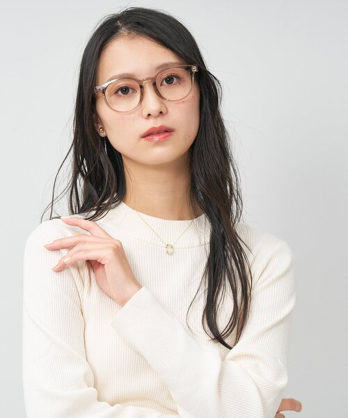 Zoff（ゾフ）の「ボストン型 メガネ｜大きめサイズ 軽量 TR素材 眼鏡 伊達メガネ 度付き(レンズ交換券付き) ユニセックス｜Zoff｜CLASSIC（メガネ・メンズ・ダークブラウン/ブラウン系8/クリア/ブラック・FREE）」の20枚目の写真