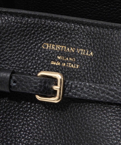CHRISTIAN VILLA(クリスチャンヴィラ)の「Christian Villa PEGGY クリスチャン ヴィラ ペギー ショルダーバッグ(ショルダーバッグ・レディース・ブラック・FREE)」の5枚目の写真