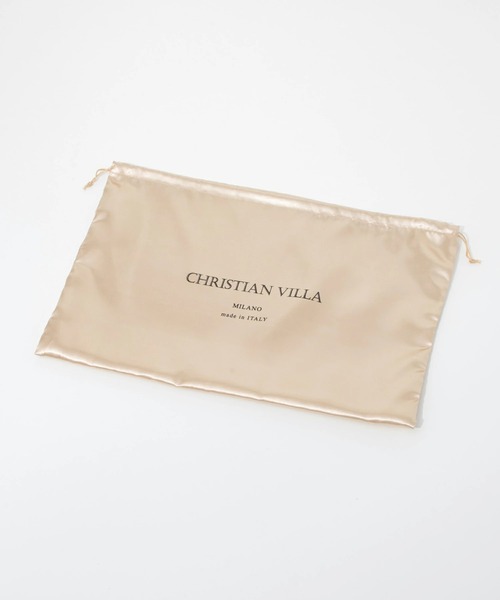 CHRISTIAN VILLA(クリスチャンヴィラ)の「Christian Villa PEGGY クリスチャン ヴィラ ペギー ショルダーバッグ(ショルダーバッグ・レディース・ブラック・FREE)」の8枚目の写真