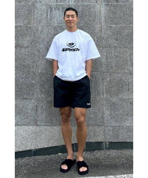SEARCH410(サーチ410)の「ブリードロゴ 半袖Tシャツ ホワイト-ブラック(Tシャツ/カットソー・メンズ・その他・MEDIUM)」の13枚目の写真