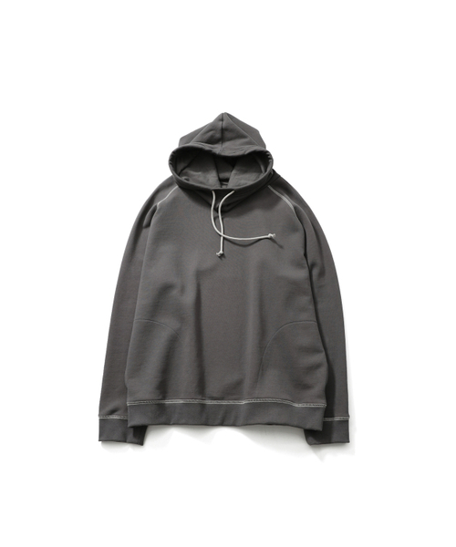 HORLISUN(ホーリーサン)の「Willow Funnel Stitch Raglan Hoodie Charcoal(パーカー・レディース・その他・LARGE/MEDIUM/SMALL)」の2枚目の写真