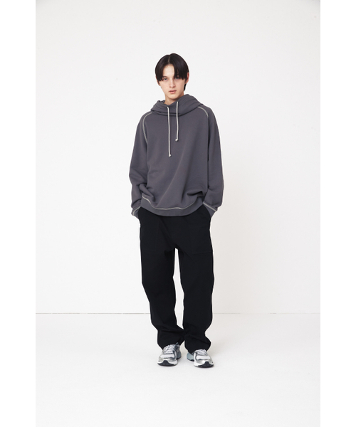 HORLISUN(ホーリーサン)の「Willow Funnel Stitch Raglan Hoodie Charcoal(パーカー・レディース・その他・LARGE/MEDIUM/SMALL)」の11枚目の写真