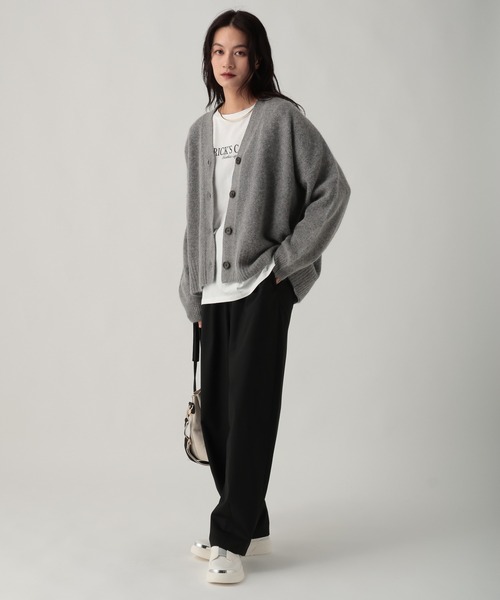 Elura（エルーラ）の「TRストレッチワイドパンツ/637808（その他パンツ・レディース・グレー/ブラック/ベージュ・MEDIUM/LARGE）」の4枚目の写真