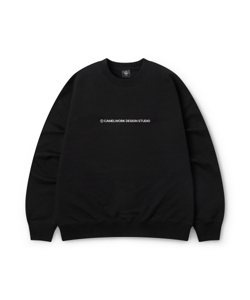 CAMEL WORK(キャメルワーク)の「カメルスタジオロゴスウェットシャツ(ブラック)(スウェット・メンズ・その他・MEDIUM/LARGE/X-LARGE)」の2枚目の写真