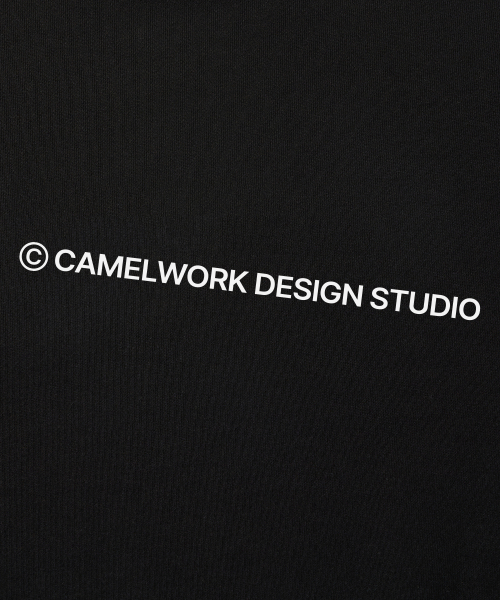 CAMEL WORK(キャメルワーク)の「カメルスタジオロゴスウェットシャツ(ブラック)(スウェット・メンズ・その他・MEDIUM/LARGE/X-LARGE)」の4枚目の写真