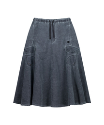 OFFGRID（オフグリッド）の「OG Shield Pigment Cargo Flare Skirt - Charcoal（スカート）」
