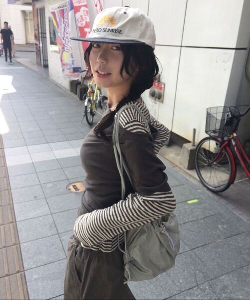 PARAKEET（パラキート）の「クリンクルジムバッグ（ライトグレー）（バックパック/リュック・レディース・その他・F）」の6枚目の写真
