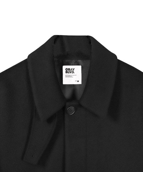 GRAYBLVD(グレイブラバット)の「ピエムバルマカンコート(ブラック)(チェスターコート・レディース・その他・LARGE/MEDIUM/X-LARGE)」の8枚目の写真