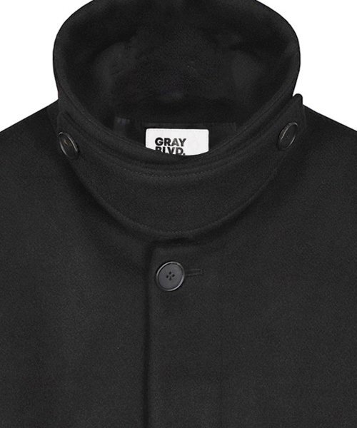 GRAYBLVD(グレイブラバット)の「ピエムバルマカンコート(ブラック)(チェスターコート・レディース・その他・LARGE/MEDIUM/X-LARGE)」の9枚目の写真
