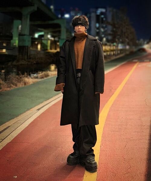 GRAYBLVD(グレイブラバット)の「ピエムバルマカンコート(ブラック)(チェスターコート・レディース・その他・LARGE/MEDIUM/X-LARGE)」の14枚目の写真