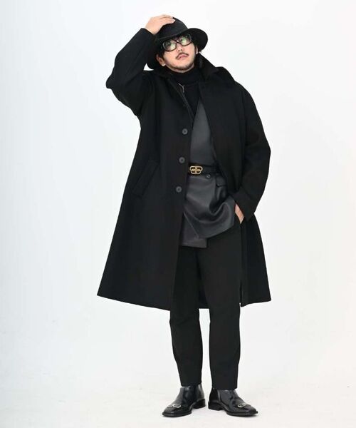 GRAYBLVD(グレイブラバット)の「ピエムバルマカンコート(ブラック)(チェスターコート・レディース・その他・LARGE/MEDIUM/X-LARGE)」の18枚目の写真
