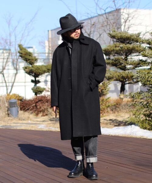 GRAYBLVD(グレイブラバット)の「ピエムバルマカンコート(ブラック)(チェスターコート・レディース・その他・LARGE/MEDIUM/X-LARGE)」の20枚目の写真