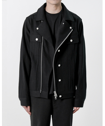WASHED DENIM RIDERS JACKET