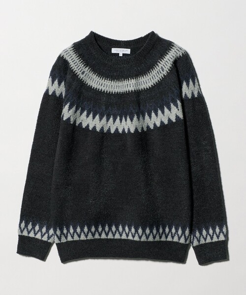 セール】フェザーヤーン ノルディック ニット-ウォッシャブル-＜A DAY