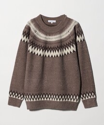 ノルディック柄ニット」に該当するトップス（ウォッシャブル加工