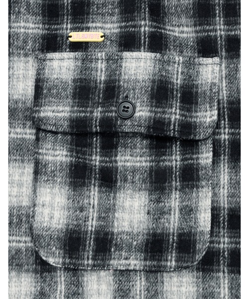 Little sunny bite(リトルサニーバイト)の「/Little Sunny Bite/check jacket(シャツ/ブラウス・レディース・ブラック・MEDIUM)」の3枚目の写真