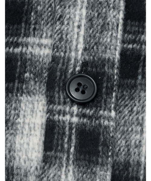 Little sunny bite(リトルサニーバイト)の「/Little Sunny Bite/check jacket(シャツ/ブラウス・レディース・ブラック・MEDIUM)」の5枚目の写真
