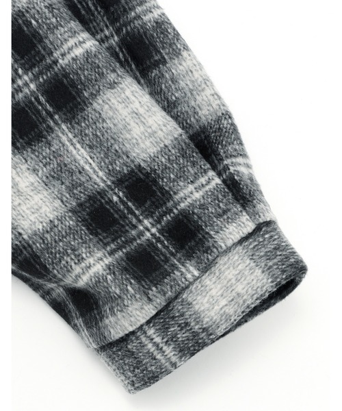 Little sunny bite(リトルサニーバイト)の「/Little Sunny Bite/check jacket(シャツ/ブラウス・レディース・ブラック・MEDIUM)」の8枚目の写真