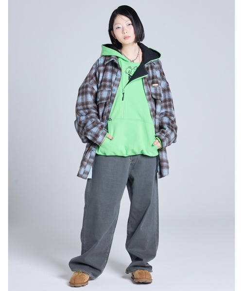 Little sunny bite(リトルサニーバイト)の「/Little Sunny Bite/check jacket(シャツ/ブラウス・レディース・ブラック・MEDIUM)」の10枚目の写真