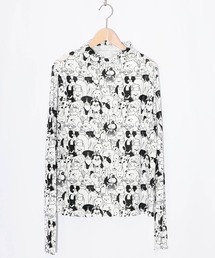 ScoLar | 153723：スカラー3色展開 裏起毛スムースインナー(Tシャツ/カットソー)