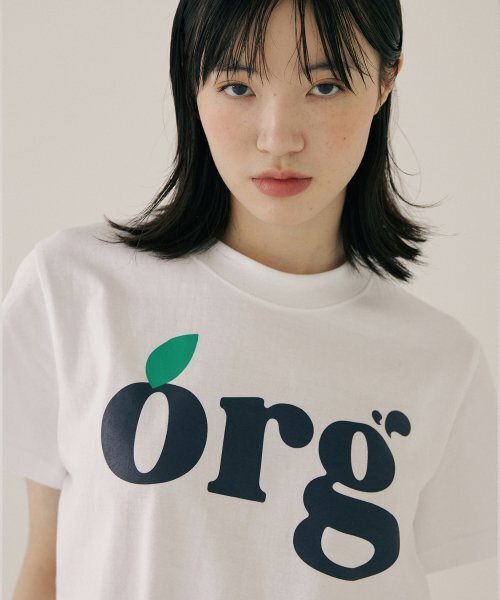 REORG(リオルグ)の「ORG PRINTING T-SHIRTS WHITE(Tシャツ/カットソー・レディース・その他・FREE)」の1枚目の写真