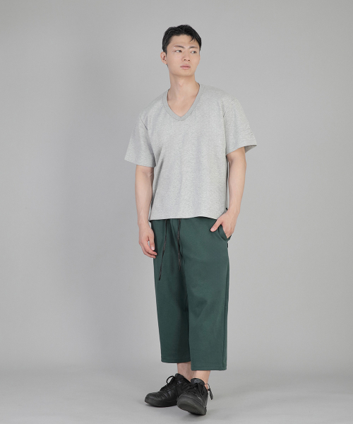 SAINTCREW(セントクルー)の「Vネック 無地 半袖Tシャツ BVS-823 メランジグレー(Tシャツ/カットソー・メンズ・その他・MEDIUM/LARGE/X-LARGE/XX-LARGE)」の2枚目の写真