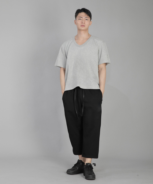 SAINTCREW(セントクルー)の「Vネック 無地 半袖Tシャツ BVS-823 メランジグレー(Tシャツ/カットソー・メンズ・その他・MEDIUM/LARGE/X-LARGE/XX-LARGE)」の4枚目の写真