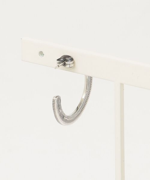 VIVIFY（ビビファイ）の「シルバー925/ピアス/50 Sen Coin Giza Edge Line Pierce(L) 古銭（ピアス（片耳用）・メンズ・シルバー・FREE）」の5枚目の写真