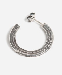 シルバー925/ピアス/50 Sen Coin Giza Edge Line Pierce(L) 古銭