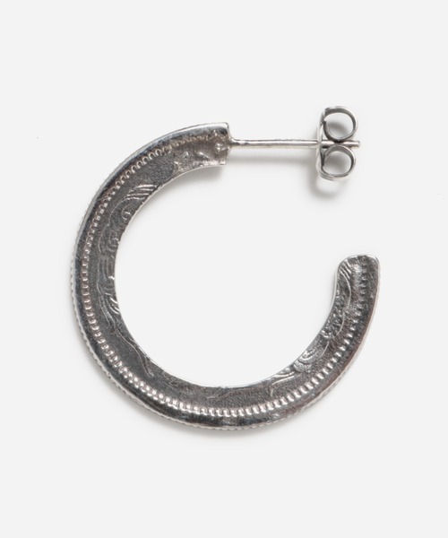 VIVIFY（ビビファイ）の「シルバー925/ピアス/50 Sen Coin Giza Edge Line Pierce(L) 古銭（ピアス（片耳用）・メンズ・シルバー・FREE）」の3枚目の写真