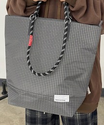 CRB（シーアールビー）の「チェック柄2WAYトートバッグ（トートバッグ）」