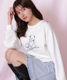 ◇<BEARシリーズ>プリントスウェット