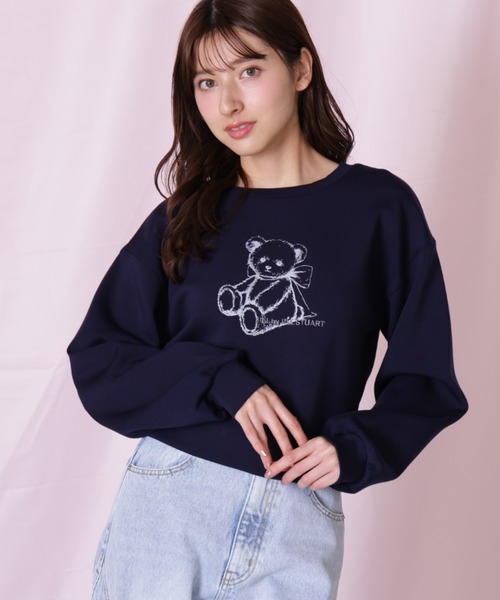 JILL by JILL STUART(ジルバイジルスチュアート)の「◇<BEARシリーズ>プリントスウェット(スウェット・レディース・グレー/ネイビー/ホワイト・FREE)」の20枚目の写真