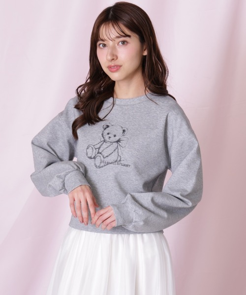 JILL by JILL STUART(ジルバイジルスチュアート)の「◇<BEARシリーズ>プリントスウェット(スウェット・レディース・グレー/ネイビー/ホワイト・FREE)」の15枚目の写真