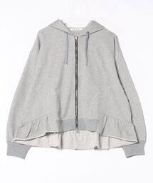 H.A.K（ハク）の「ハイゲージミニ裏毛ジップアップフーディ（パーカー）」