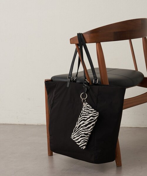 GALLARDAGALANTE(ガリャルダガランテ)の「【WEB限定カラーあり】【2.718】ダブルハンドルトート(トートバッグ・レディース・ホワイト/ブラック系その他2/ブラック/オフホワイト・FREE)」の3枚目の写真