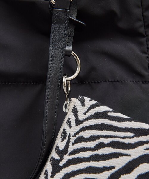 GALLARDAGALANTE(ガリャルダガランテ)の「【WEB限定カラーあり】【2.718】ダブルハンドルトート(トートバッグ・レディース・ホワイト/ブラック系その他2/ブラック/オフホワイト・FREE)」の10枚目の写真