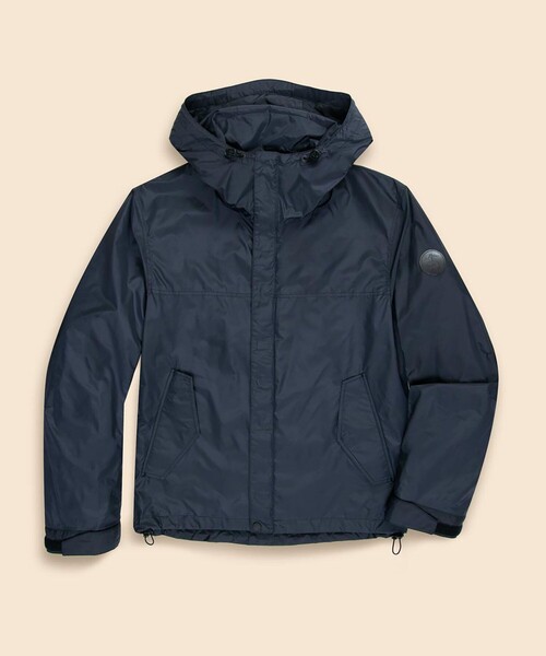 BROOKS BROTHERS(ブルックスブラザーズ)の「ナイロン ウォーターリペレント ウィンドブレーカー(ナイロンジャケット・メンズ・ネイビー・LARGE/MEDIUM)」の2枚目の写真