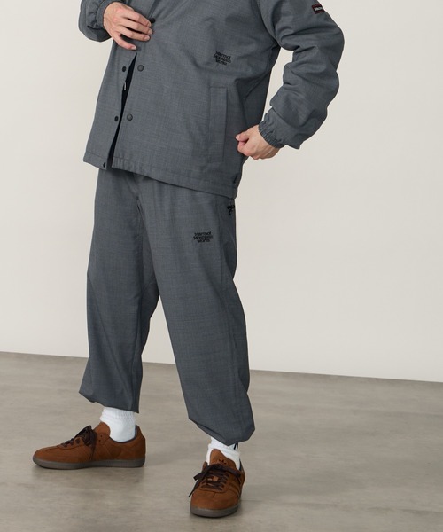 MARMOT（マーモット）の「[Marmot/マーモット] 別注 メリノウール タックパンツ (セットアップ可)（その他パンツ・メンズ・ブラック/ネイビー/グレー・L/M）」の3枚目の写真