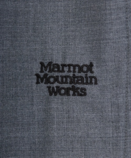 MARMOT（マーモット）の「[Marmot/マーモット] 別注 メリノウール タックパンツ (セットアップ可)（その他パンツ・メンズ・ブラック/ネイビー/グレー・L/M）」の4枚目の写真